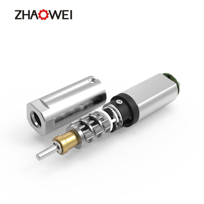 MD008008-809 Động cơ bánh răng kim loại 8 mm 15RPM 750gf.Cm Hộp số hành tinh siêu nhỏ tốc độ thấp