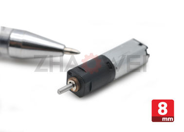 Tốc độ thấp 4.2v 8mm Micro Gear Motor Đối với Cụ Panel GearBox, 300 Giờ Thời gian Cuộc sống